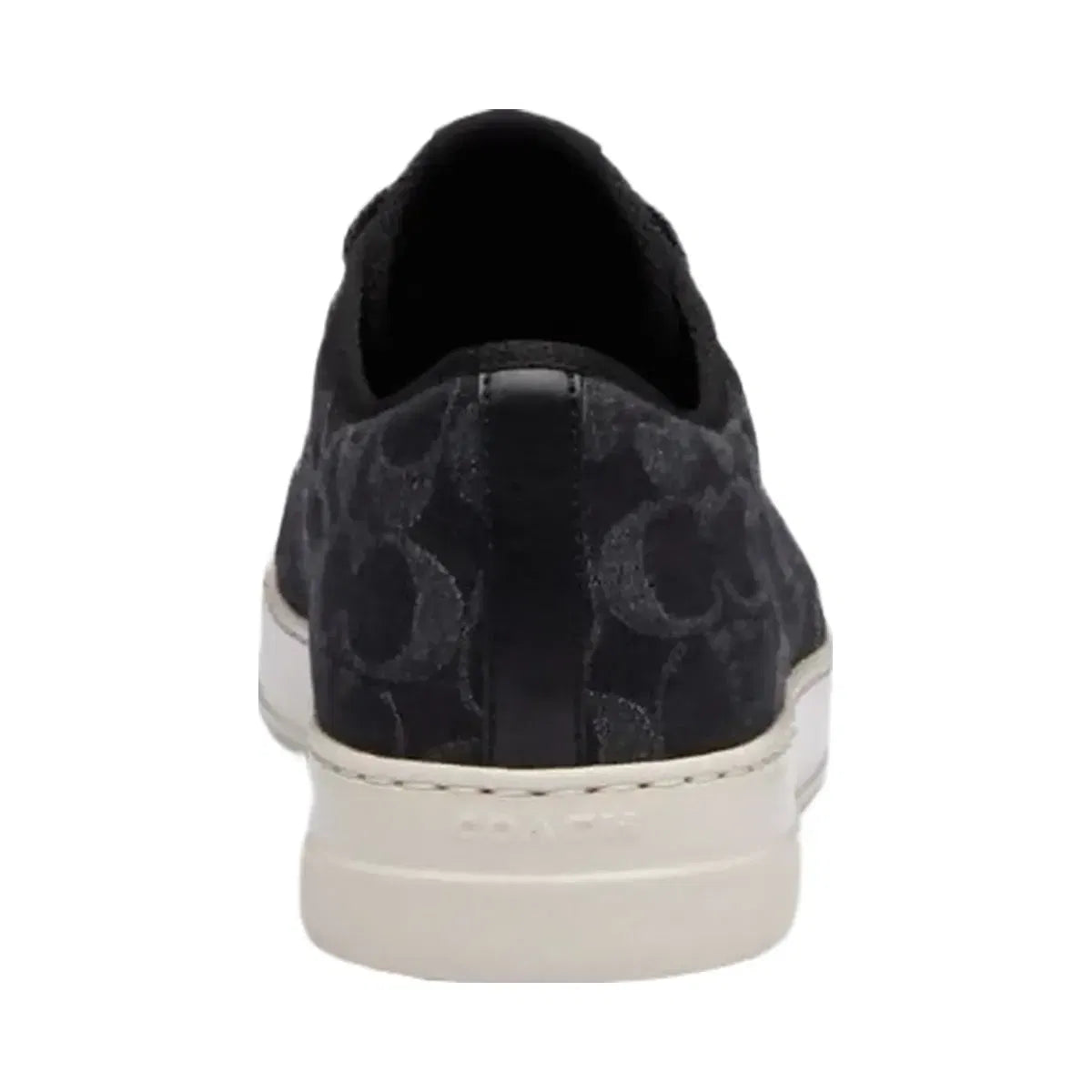 Coach Men's Canvas Sneaker In Signature Denim Black