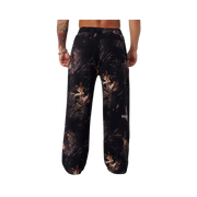 Young LA Tree Camo Collection No Cuff Sweats Black Tree Camo