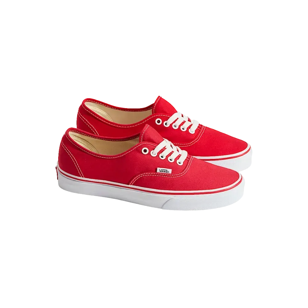 Vans Authentic Shoe Red