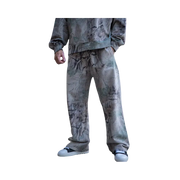 YoungLA Tree Camo Collection No Cuff Sweats Beige Tree Camo