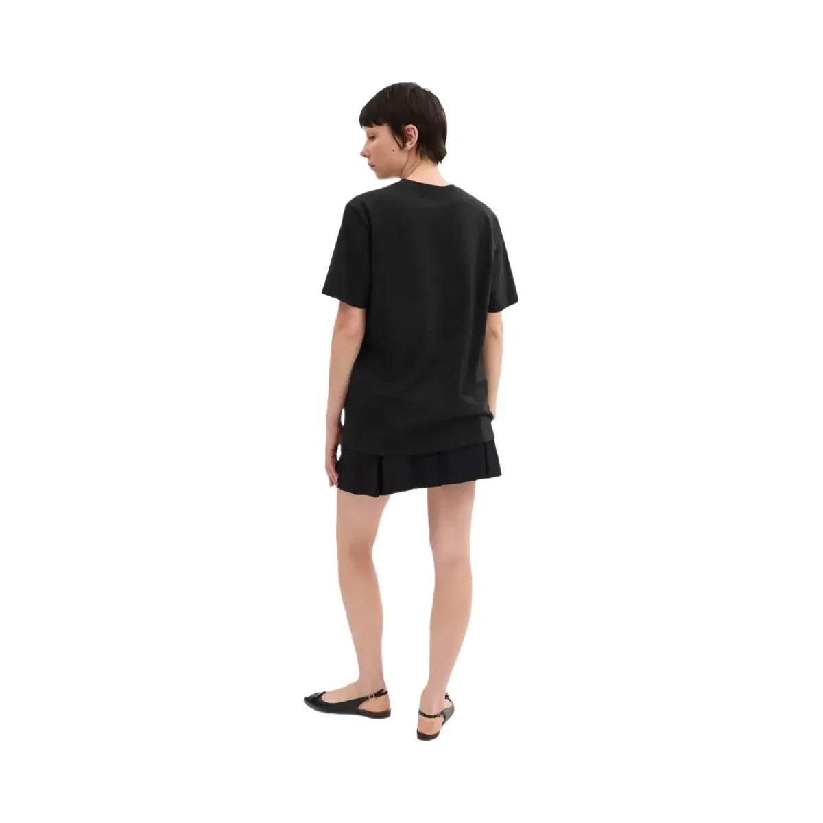 Coach Signature T-Shirt In Organic Cotton Black