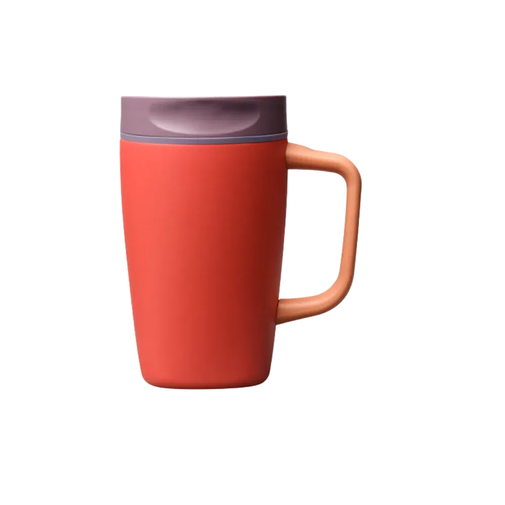 Owala Smoothsip-Slider-With-Handle 12oz "Terracotta Sunset"