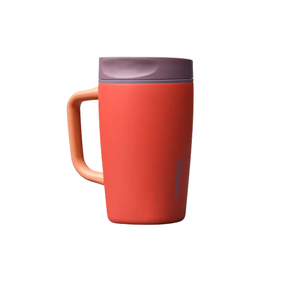Owala Smoothsip-Slider-With-Handle 12oz "Terracotta Sunset"