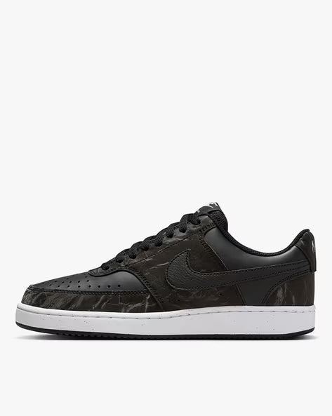 NIKE Court Vision Lo NN Lace-Up Sneakers black-grey