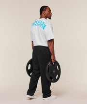 Gymshark Power T-Shirt - GS White/GS Brand Blue