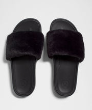 Lululemon Women's Restfeel Faux Fur Slide
