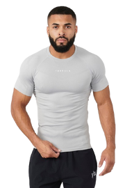 YOUNG LA 475 SuperVillain Compression Tees Grey