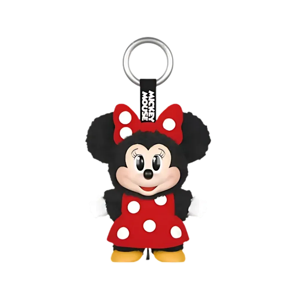 Pop Mart Disney Mickey Family Together Series Minnie Plush Keychain