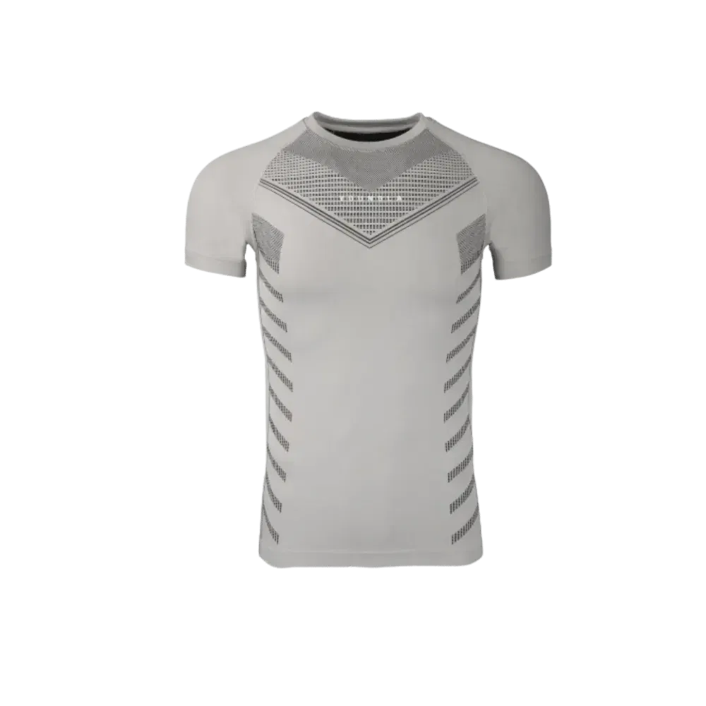 Young LA Superhero Compression Tees Cement