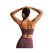 Nike X Skims Matte Women's Cami Longline Bra CURRANT