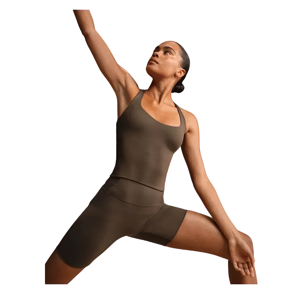 Nike X Skims Matte Women's Racerback Tank Top Dark Sepia