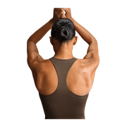 Nike X Skims Matte Women's Racerback Tank Top Dark Sepia