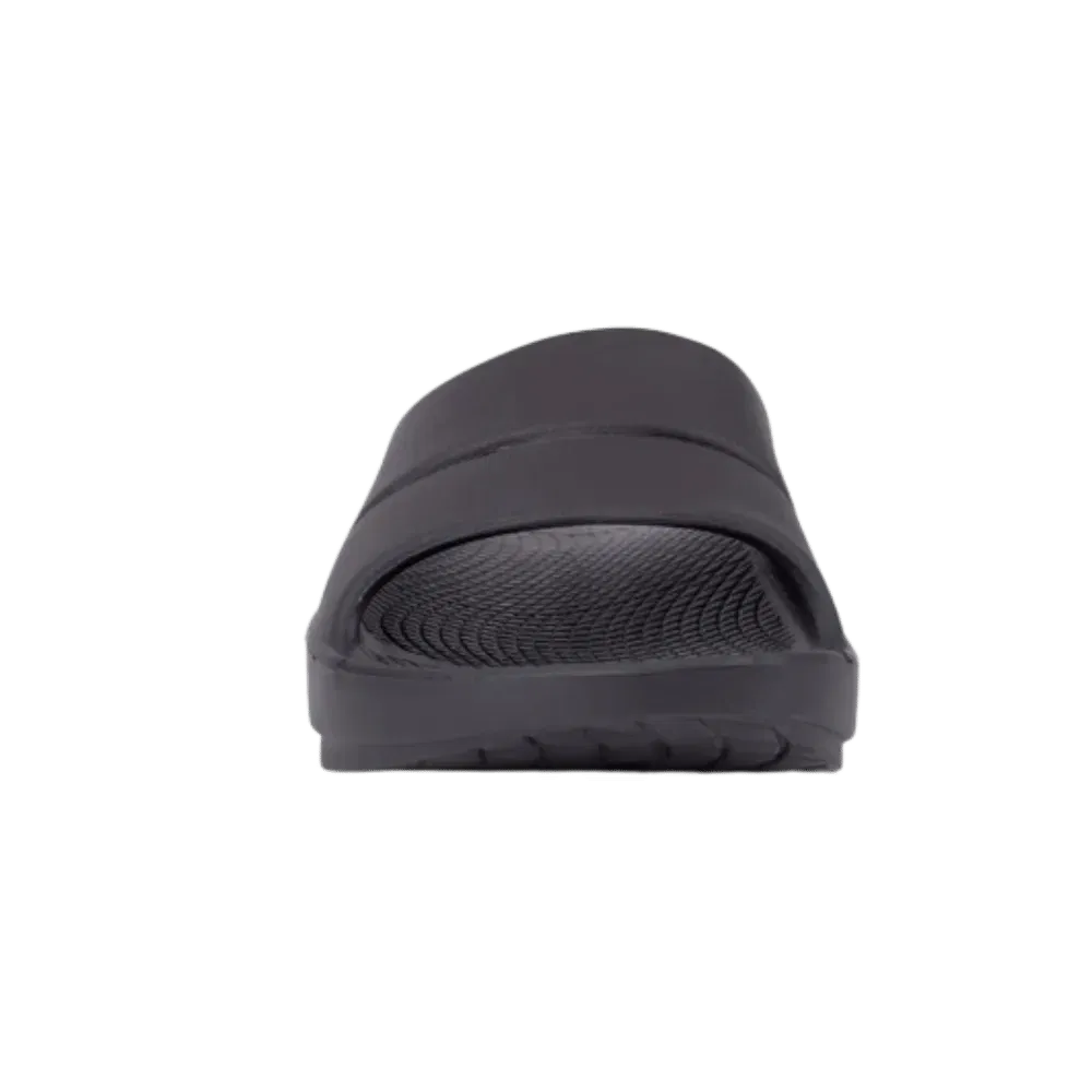 Oofos OOahh Slide Sandal Black
