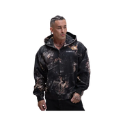 YoungLA Tree Camo Collection Zip Up Black Tree Camo