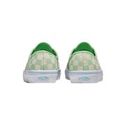 Vans Authentic Suede Checkerboard Shoe Pistachio Green