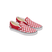 Vans Classic Slip-On Checkerboard Shoe Chili Pepper Red
