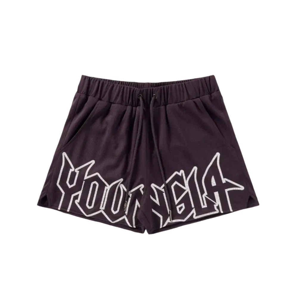 YoungLA All-Star Shorts Plum