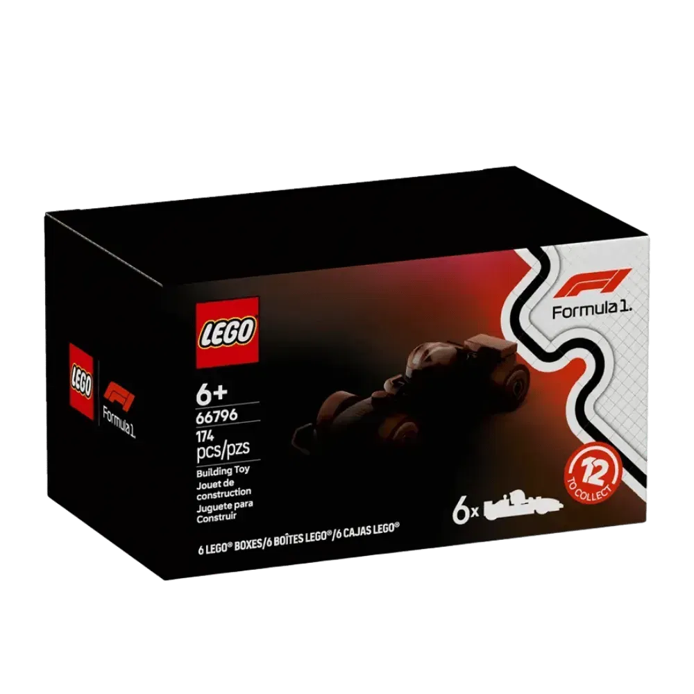 Lego F1® Collectible Race Cars 6 Pack