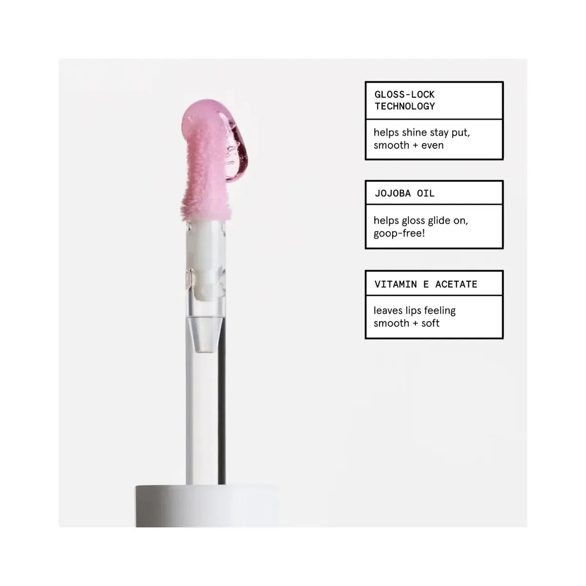 Glossier Glassy High-Shine Lip Gloss - Pink