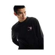 On Club Long-T Graphic Black