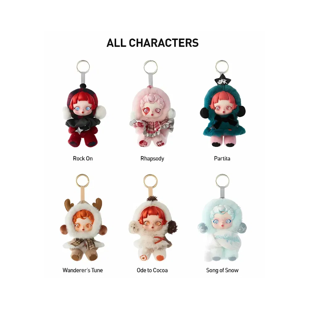 Pop Mart SKULLPANDA Winter Symphony Series Single Blind Box