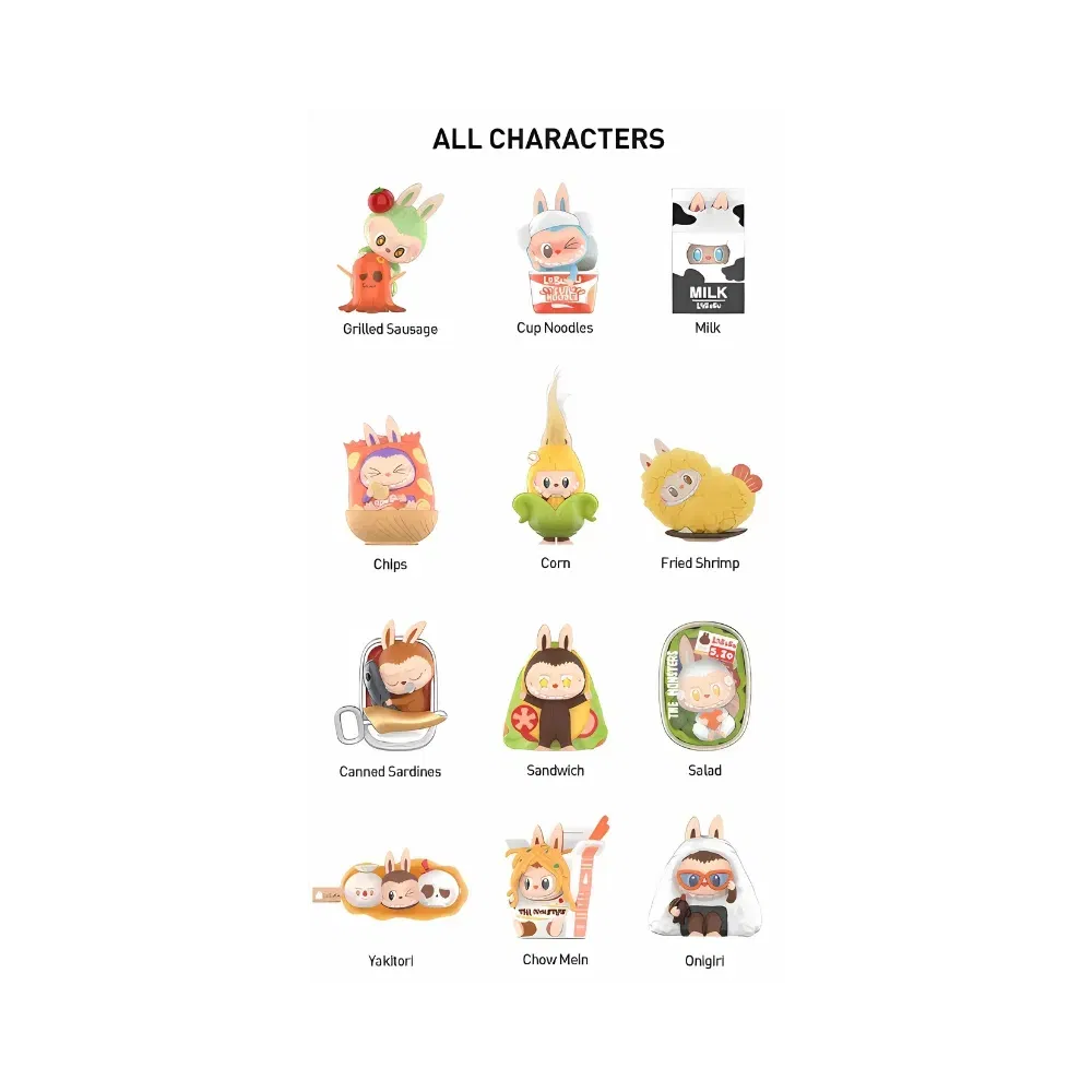 Pop Mart Labubu The Monsters Wacky Mart Series Figure Single Blind Box