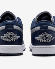 Air Jordan 1 Low Midnight Navy Wolf