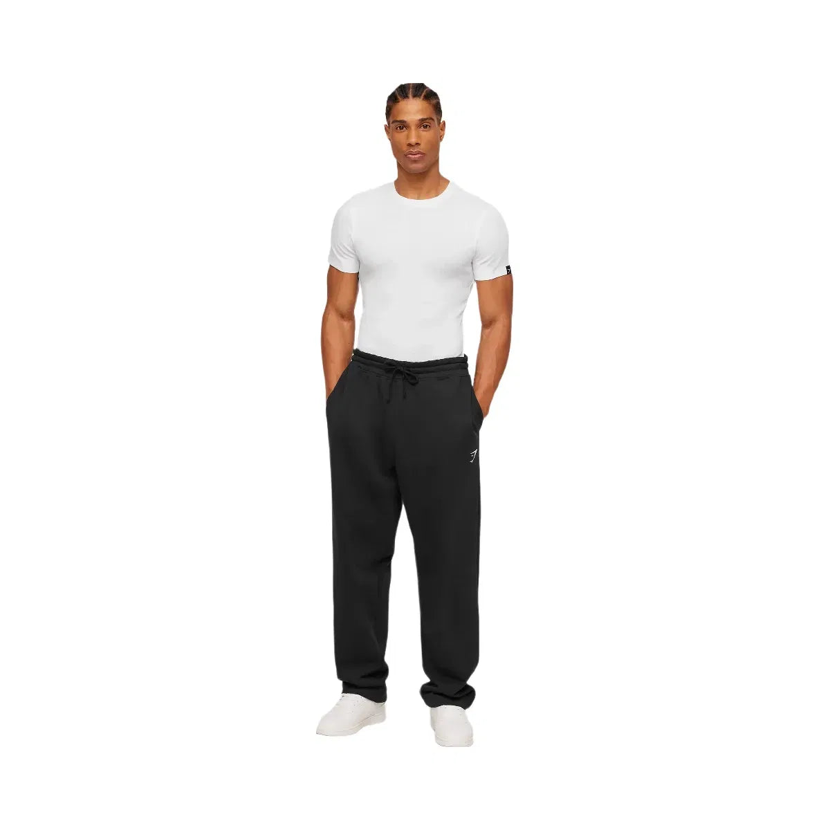 Gymshark Ribbed T-Shirt "White"