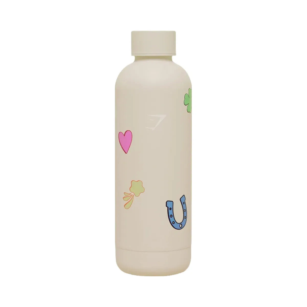 Gymshark Lucky Graphic 500ml Bottle "Tinted White"