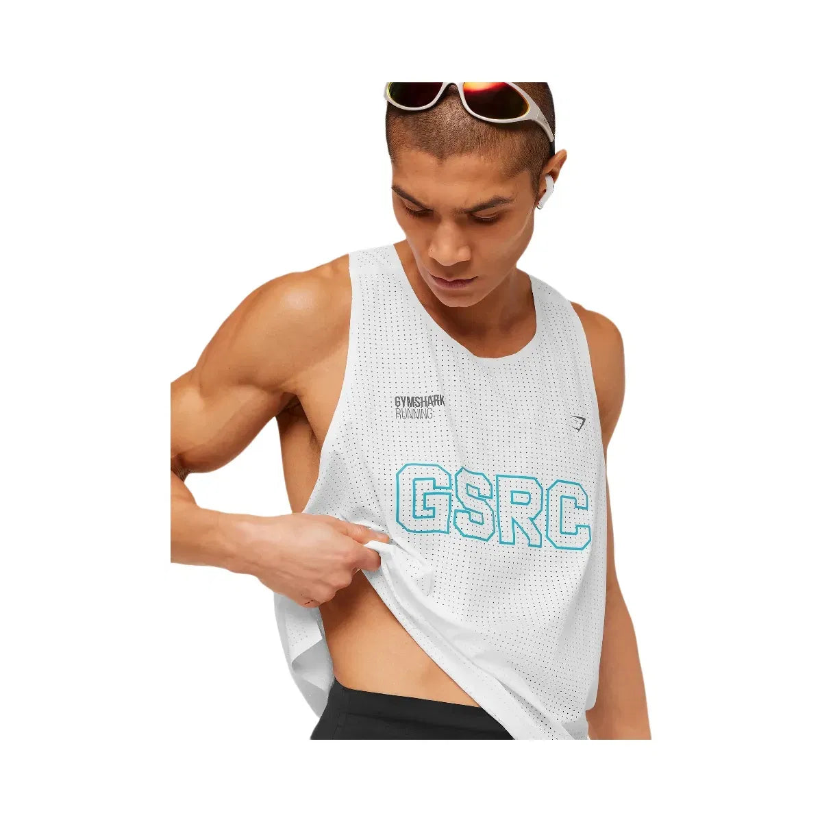 Gymshark Running Elite Race Vest White