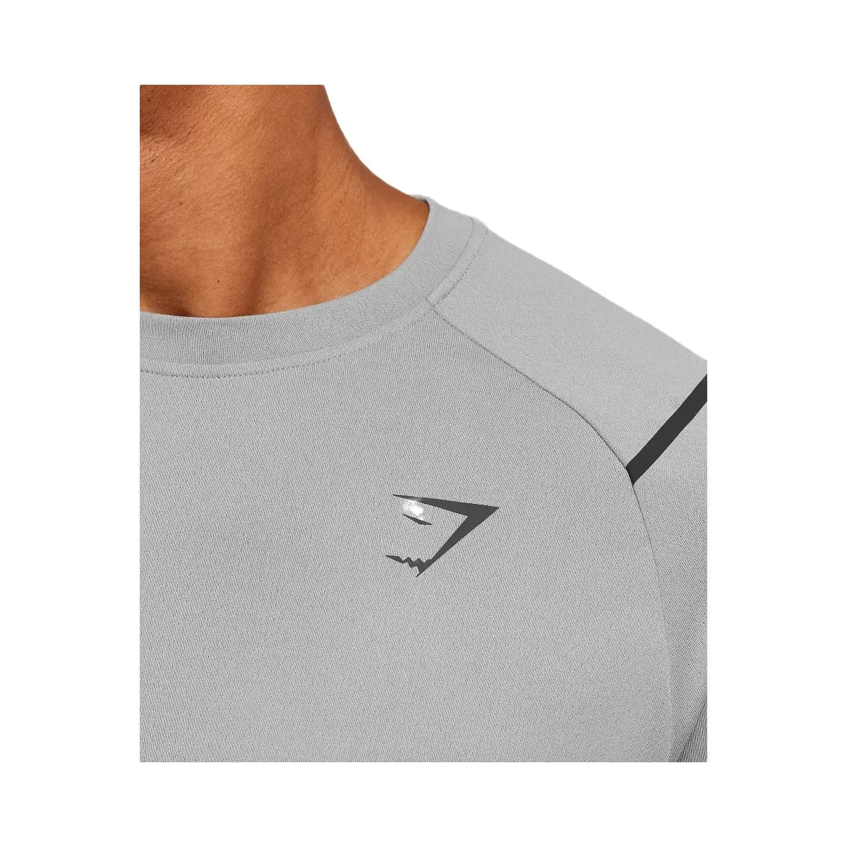 Gymshark Arrival Contrast T-Shirt "Smokey Grey Grey"