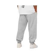 Gymshark Crest Oversized Joggers Light Grey Core Marl