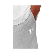 Gymshark Crest Oversized Joggers Light Grey Core Marl