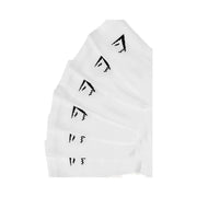 Gymshark Crew Socks 6Pk GS White