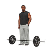 Gymshark Retro Collegiate Track Pants "Smokey Grey Onyx Grey"