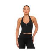 Gymshark Halter Neck Cami with Shelf - Black