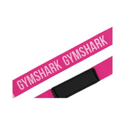 Gymshark Silicone Lifting Straps "Super-Set Pink Focus Pink"
