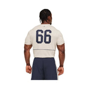 Gymshark Collegiate Tech T-Shirt Soft White