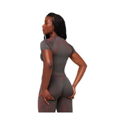 Gymshark Storm Seamless Short Sleeve Top "GS Dark Grey GS Zesty Red"