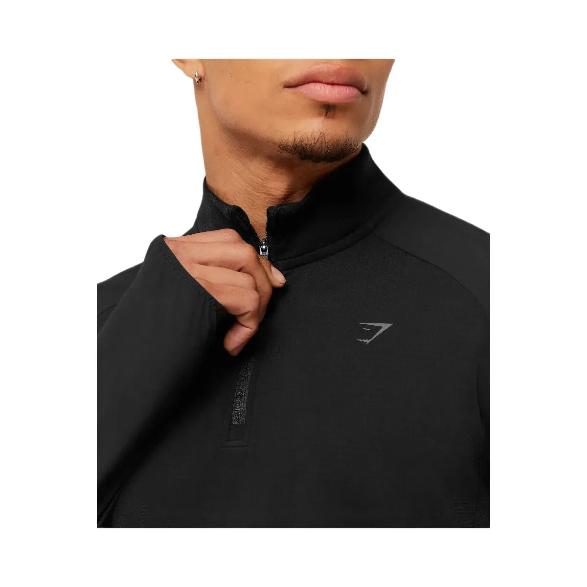 Gymshark Running Elite 1/4 Zip Black