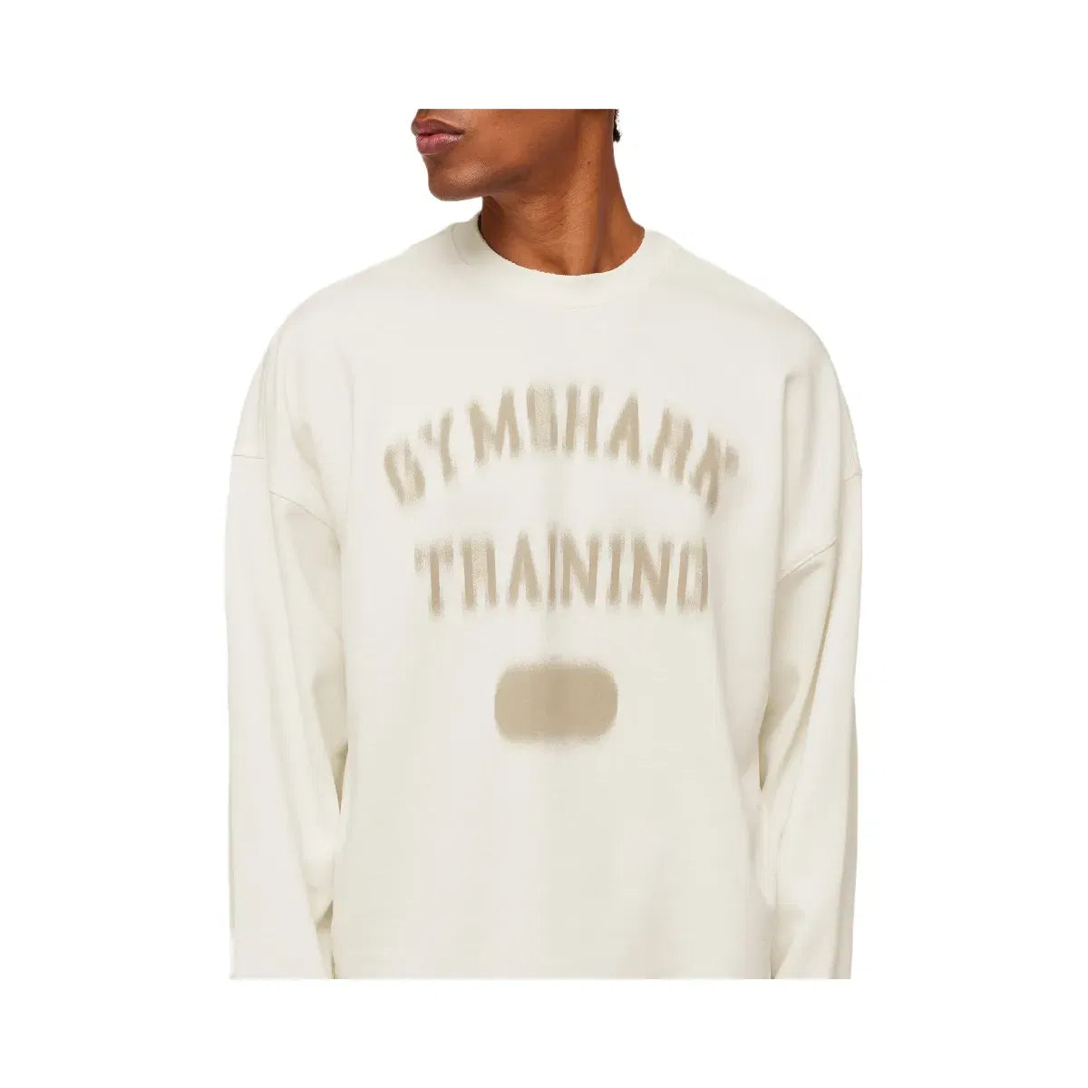 Gymshark Re-Rack Crew Neck Pullover Gs Soft White