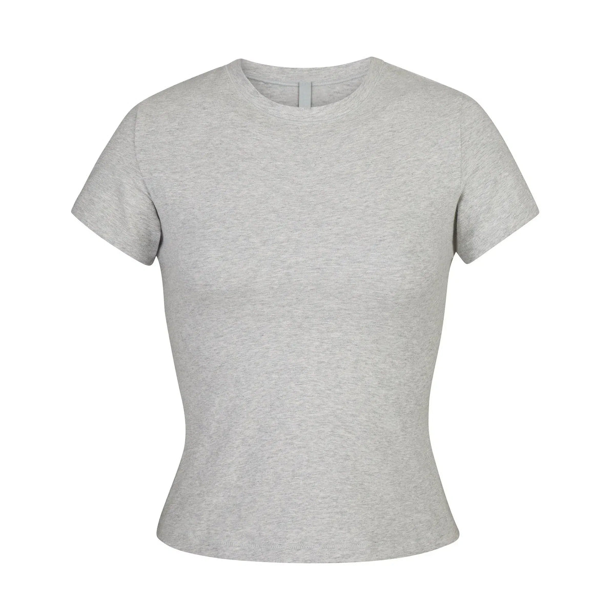 Skims Cotton Jersey T-shirt Light Heather Grey