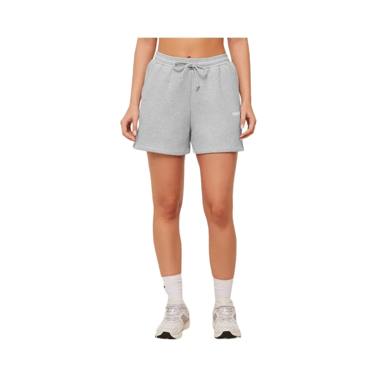 Gymshark Cosy Luxe Shorts "Bros Soft Grey Marl"