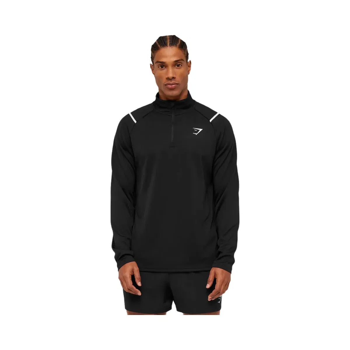 Gymshark Arrival Contrast 1/4 Zip Black