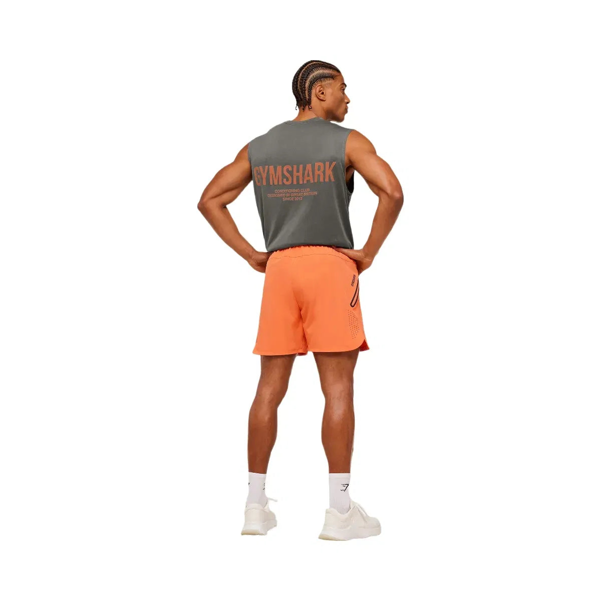 Gymshark Sport Hybrid 6" Shorts Dayglow Peach