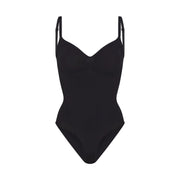 Skims Seamless Sculpt Brief Bodysuit Onyx