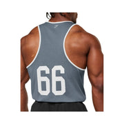 Gymshark Collegiate Tech Tank Iron Blue