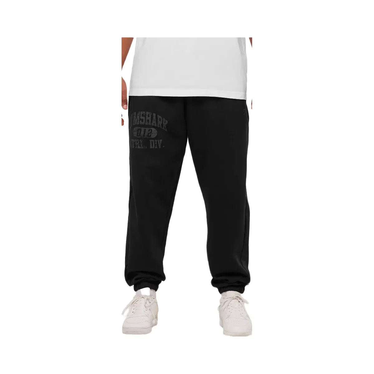 Gymshark Athletic Division Graphic Joggers GS Black