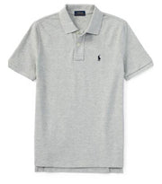 Polo Ralph Lauren  Boys Grey The Iconic Mesh Polo