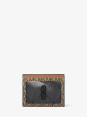 Cooper Signature Logo Card Case CAMEL